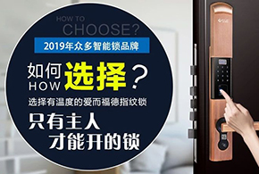 2019，讓自已生活變得幸福，您還缺一把智能鎖！